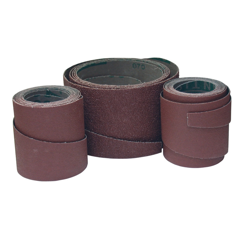 Pre-Cut Sandpaper Wrap for 25" Drum Sander - Grit:80 Grit - Pieces:3-Piece